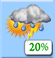Saturday: Slight Chance Showers And Thunderstorms