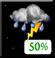 Monday Night: Chance Showers And Thunderstorms